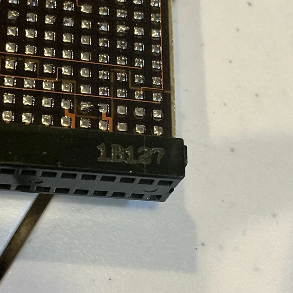 IBM mst 2 Chips 370 1970s Integrated Chip‎ Computer Vintage Rare